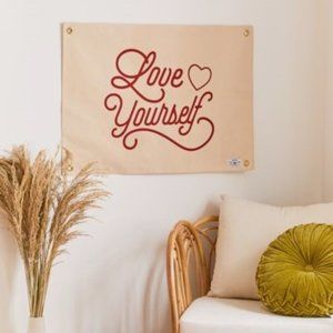 Urban Outfitters Love Yourself Wall Hanging